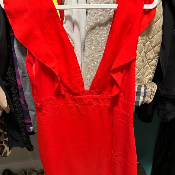 Mini red dress - Picture 2 of 5